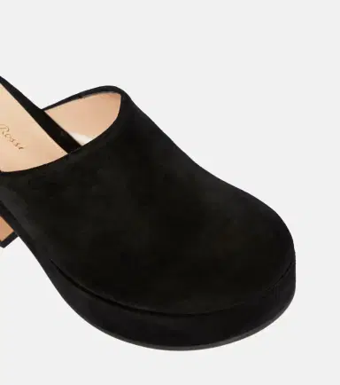 Gianvito Rossi Lyss suede platform clogs | Thumbnail 4