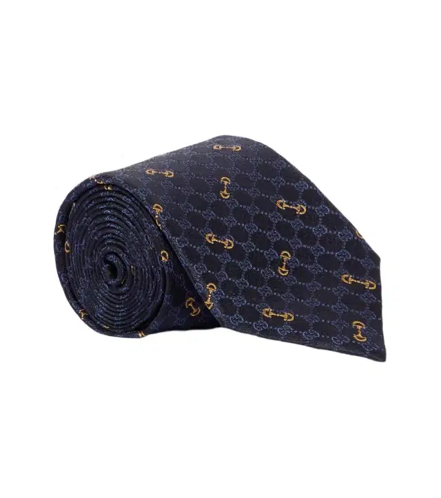 Gucci Horsebit silk tie