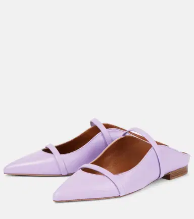 Malone Souliers Maureen leather slippers | Thumbnail 3