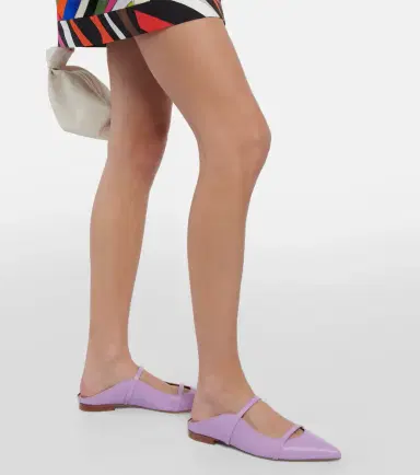 Malone Souliers Maureen leather slippers | Thumbnail 5
