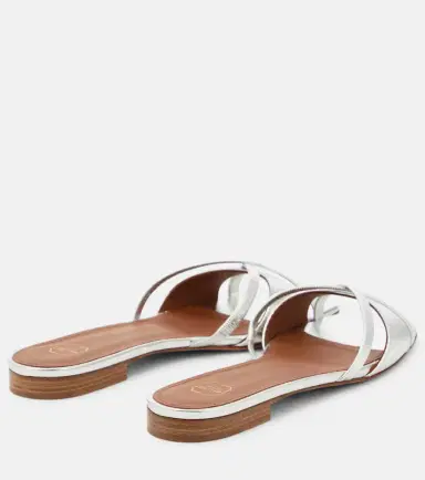 Malone Souliers Penn embossed leather slides | Thumbnail 3
