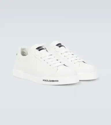 Dolce & Gabbana Logo leather sneakers | Thumbnail 3 Dolce & Gabbana Logo leather sneakers | Thumbnail 3