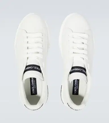 Dolce & Gabbana Logo leather sneakers | Thumbnail 6 Dolce & Gabbana Logo leather sneakers | Thumbnail 6