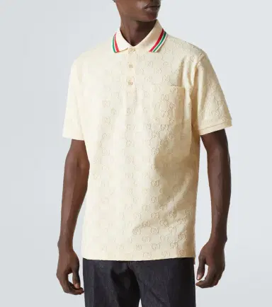 Gucci GG embroidered polo top | Thumbnail 2