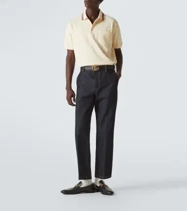 Gucci GG embroidered polo top | Thumbnail 4