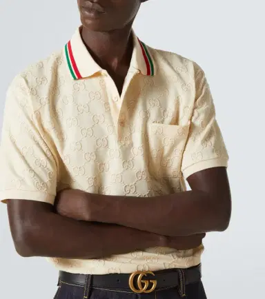 Gucci GG embroidered polo top | Thumbnail 5