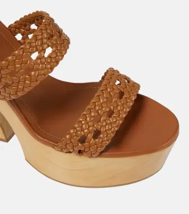 Malone Souliers Pamela leather platform sandals | Thumbnail 4