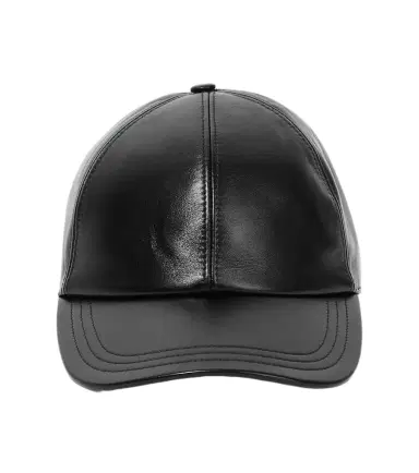 Prada Leather baseball cap | Thumbnail 1