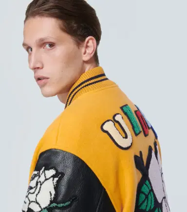 Undercover Appliqué wool-blend varsity jacket | Thumbnail 5 Undercover Appliqué wool-blend varsity jacket | Thumbnail 5