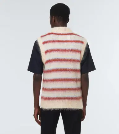 Marni Striped wool-blend sweater vest | Thumbnail 3