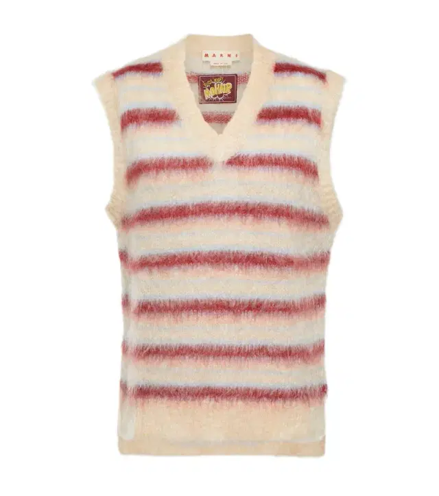 Marni Striped wool-blend sweater vest