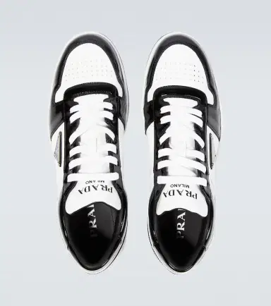 Prada Downtown leather low-top sneakers | Thumbnail 2 Prada Downtown leather low-top sneakers | Thumbnail 2