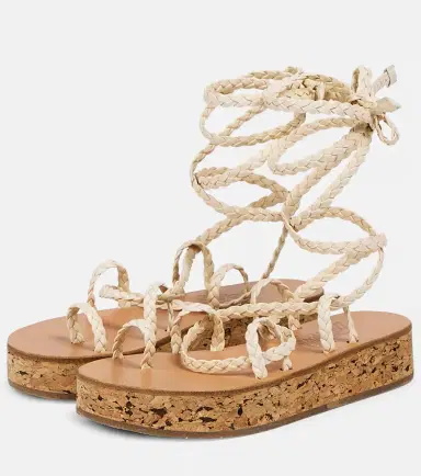 Ancient Greek Sandals Caryatis leather platform sandals | Thumbnail 3 Ancient Greek Sandals Caryatis leather platform sandals | Thumbnail 3