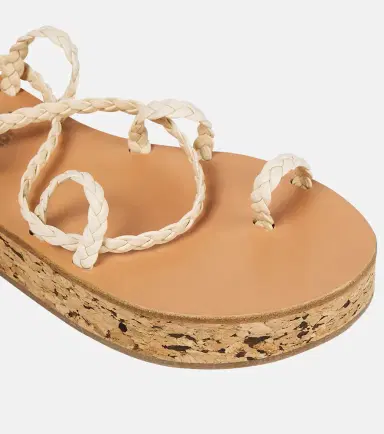 Ancient Greek Sandals Caryatis leather platform sandals | Thumbnail 4 Ancient Greek Sandals Caryatis leather platform sandals | Thumbnail 4