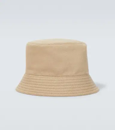 Prada Logo cotton bucket hat | Thumbnail 2