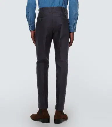 Tom Ford Straight cotton pants | Thumbnail 4 Tom Ford Straight cotton pants | Thumbnail 4