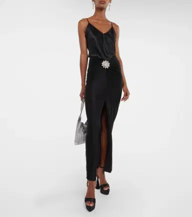 D'Accori Skye satin platform sandals | Thumbnail 3