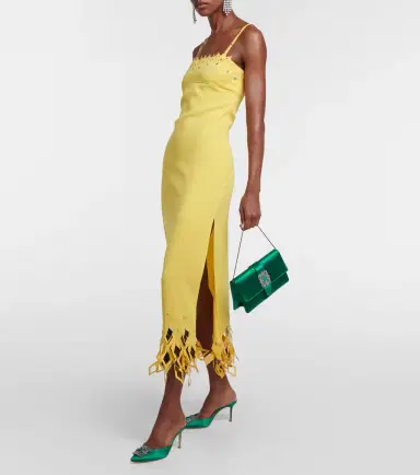 Manolo Blahnik Capri embellished satin clutch | Thumbnail 3 Manolo Blahnik Capri embellished satin clutch | Thumbnail 3