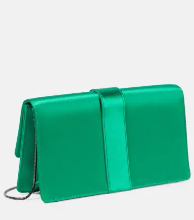 Manolo Blahnik Capri embellished satin clutch | Thumbnail 6 Manolo Blahnik Capri embellished satin clutch | Thumbnail 6