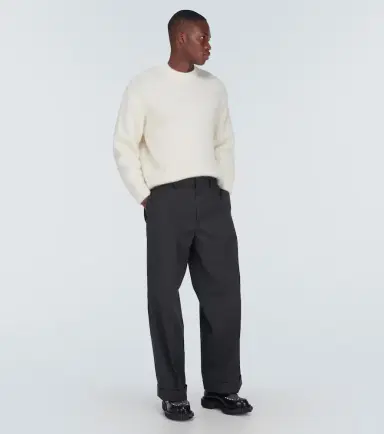 Undercover Wool straight pants | Thumbnail 3