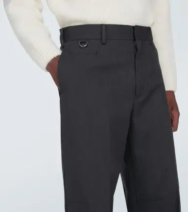Undercover Wool straight pants | Thumbnail 4