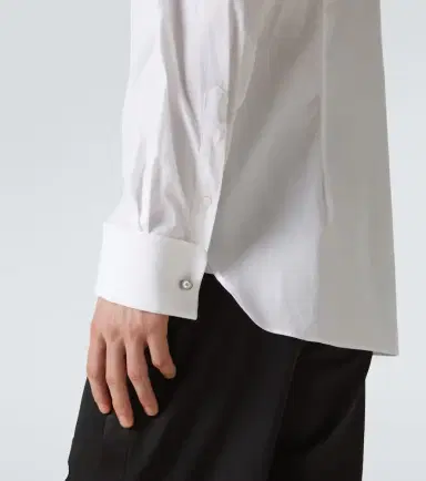 Tom Ford Cotton voile tuxedo shirt | Thumbnail 4 Tom Ford Cotton voile tuxedo shirt | Thumbnail 4