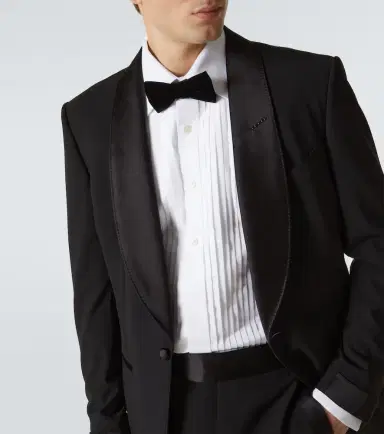 Tom Ford Cotton voile tuxedo shirt | Thumbnail 6 Tom Ford Cotton voile tuxedo shirt | Thumbnail 6