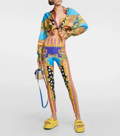 Versace Medusa Palm Springs leggings | Thumbnail 6