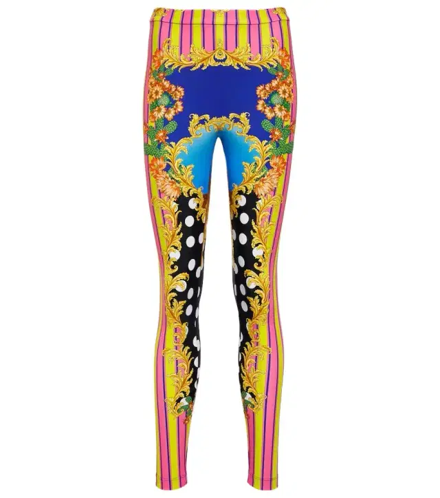 Versace Medusa Palm Springs leggings