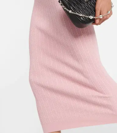 Alessandra Rich Embellished cotton-blend midi dress | Thumbnail 5