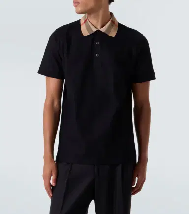 Burberry Check cotton piqué polo shirt | Thumbnail 5
