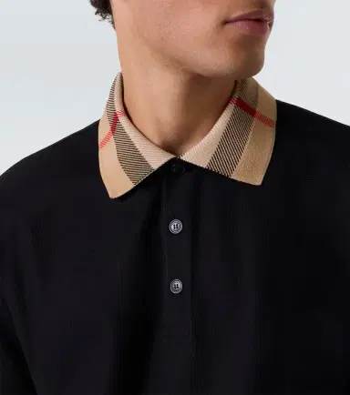 Burberry Check cotton piqué polo shirt | Thumbnail 6
