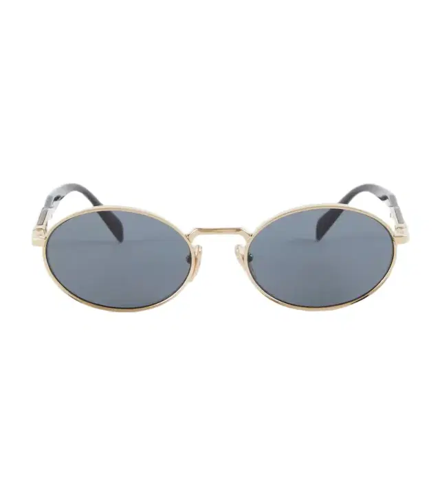 Prada Logo oval sunglasses