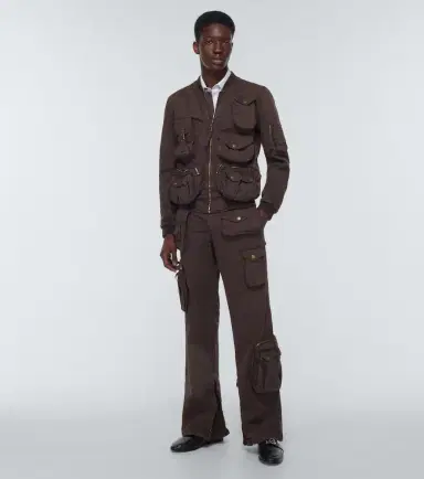 Dolce & Gabbana Mid-rise straight cargo pants | Thumbnail 3 Dolce & Gabbana Mid-rise straight cargo pants | Thumbnail 3