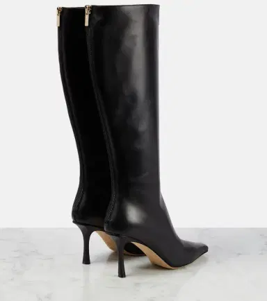 Jimmy Choo Agathe 85 leather knee-high boots | Thumbnail 2 Jimmy Choo Agathe 85 leather knee-high boots | Thumbnail 2