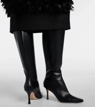 Jimmy Choo Agathe 85 leather knee-high boots | Thumbnail 5 Jimmy Choo Agathe 85 leather knee-high boots | Thumbnail 5