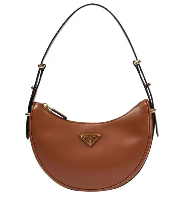 Arqué Small leather shoulder bag