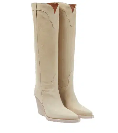 Paris Texas El Dorado suede knee-high boots | Thumbnail 1 Paris Texas El Dorado suede knee-high boots | Thumbnail 1
