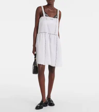 Prada Arqué Small leather shoulder bag | Thumbnail 4