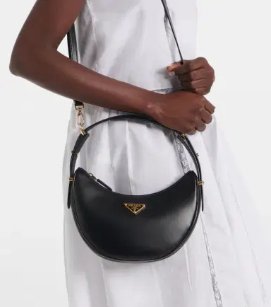 Prada Arqué Small leather shoulder bag | Thumbnail 6