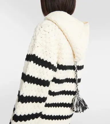 Alanui The Mariner striped wool hoodie | Thumbnail 5