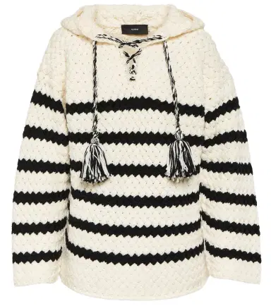 Alanui The Mariner striped wool hoodie | Thumbnail 1
