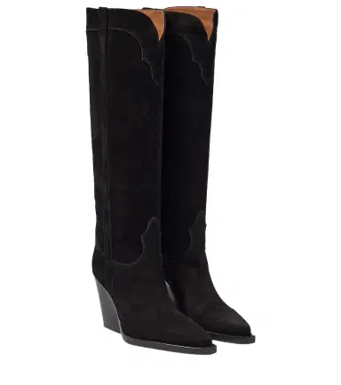 Paris Texas El Dorado suede cowboy boots | Thumbnail 1 Paris Texas El Dorado suede cowboy boots | Thumbnail 1