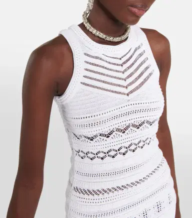 Isabel Marant Crochet cotton-blend minidress | Thumbnail 3