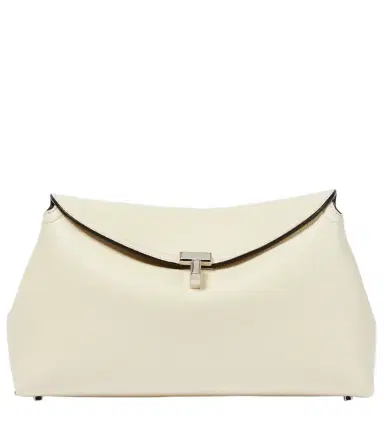 TOTEME T-Lock leather clutch | Thumbnail 1