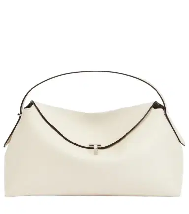 Toteme T-Lock Medium leather tote bag | Thumbnail 1
