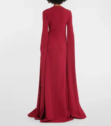 Elie Saab Embellished crêpe gown | Thumbnail 5
