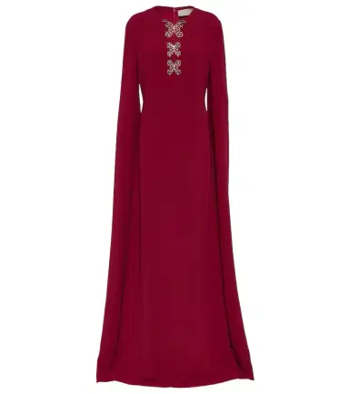 Elie Saab Embellished crêpe gown | Thumbnail 1