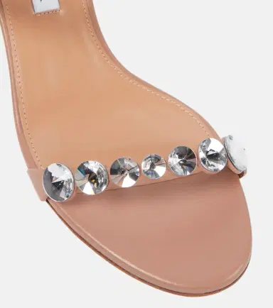 Aquazzura Tequila embellished leather sandals | Thumbnail 4