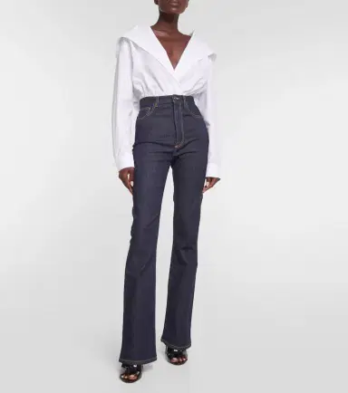 Alaïa Alaïa Hooded cotton bodysuit | Thumbnail 2 Alaïa Alaïa Hooded cotton bodysuit | Thumbnail 2